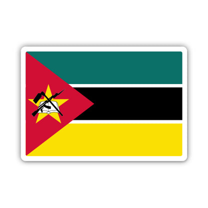 Mozambique Flag Sticker