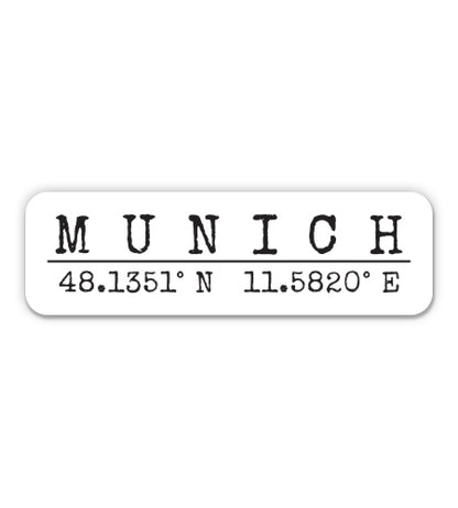 Munich Germany Sticker