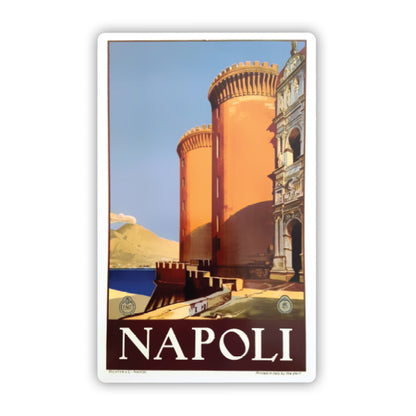 Napoli Italia Vintage Travel Sticker