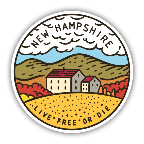 New Hampshire Sticker