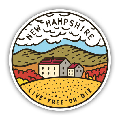 New Hampshire Sticker