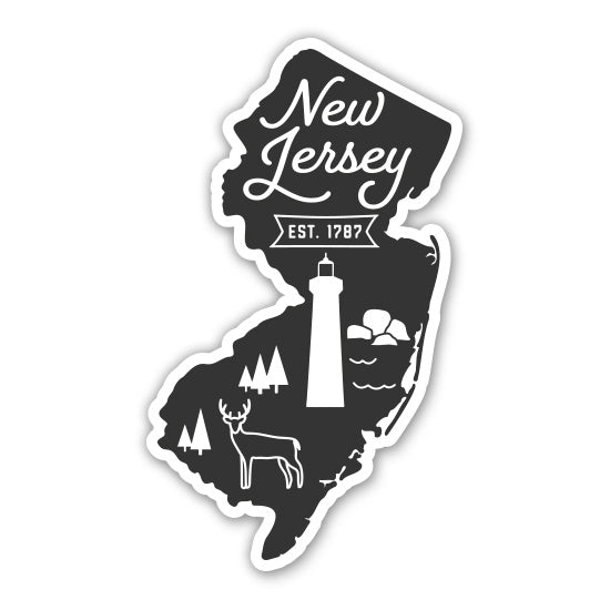 New Jersey Sticker