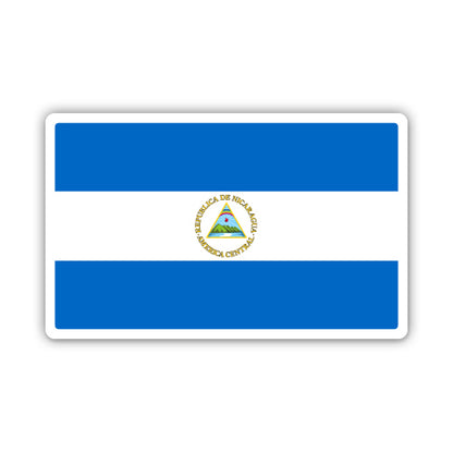 Nicaragua Flag Sticker