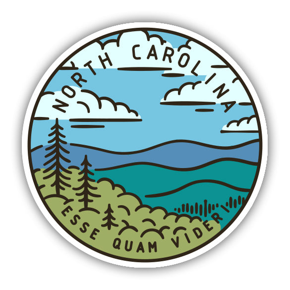 North Carolina Sticker