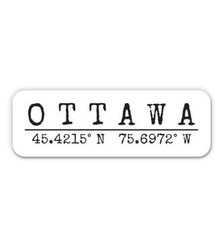 Ottawa Canada Sticker