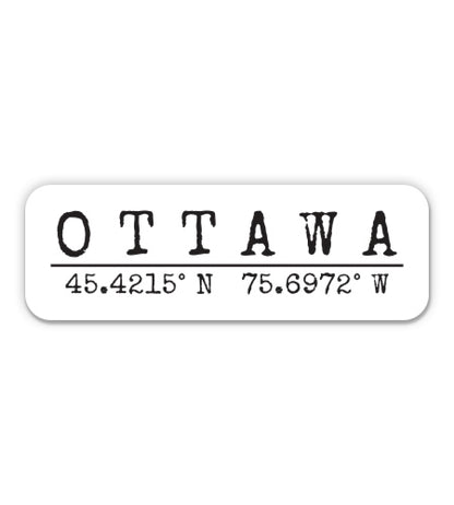 Ottawa Canada Sticker