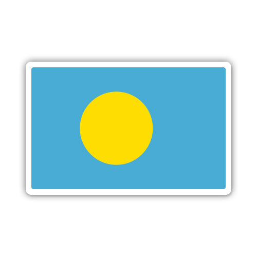 Palau Flag Sticker