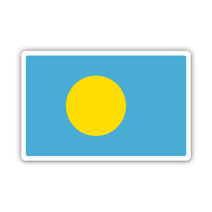 Palau Flag Sticker