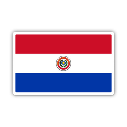 Paraguay Flag Sticker