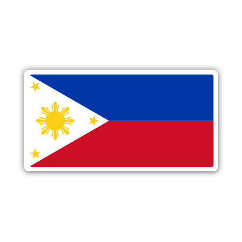 Philippines Flag Sticker