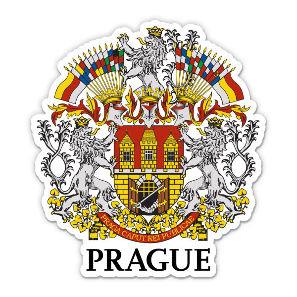 Prague Czech Republic Sticker