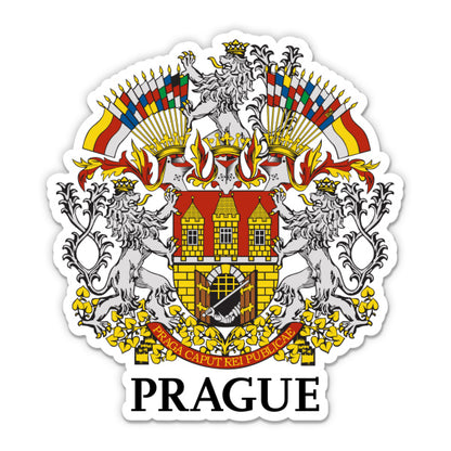 Prague Czech Republic Sticker