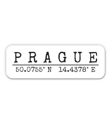 Prague Czechia Sticker