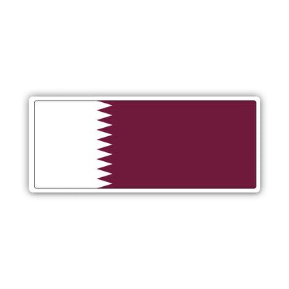 Qatar Flag Sticker