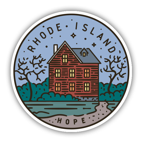 Rhode Island Sticker