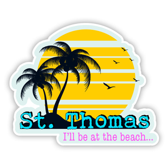 St Thomas Sticker