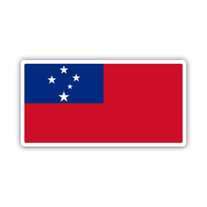 Samoa Flag Sticker