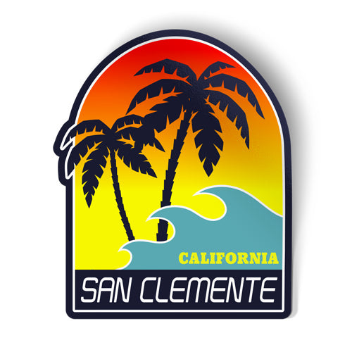 San Clemente California Sticker