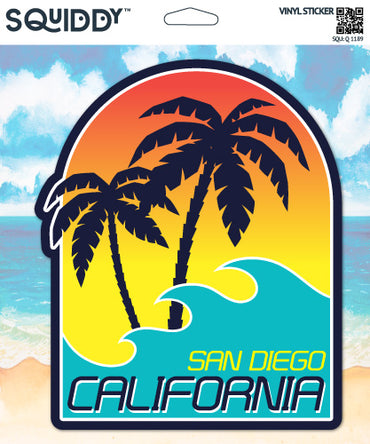 San Diego California Sticker