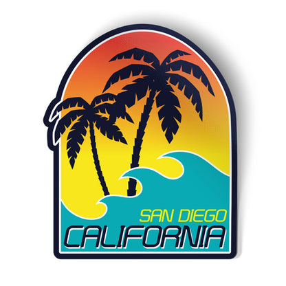 San Diego California Sticker