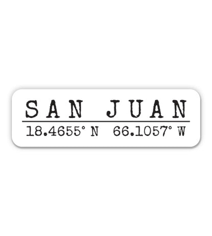 San Juan Argentina Sticker