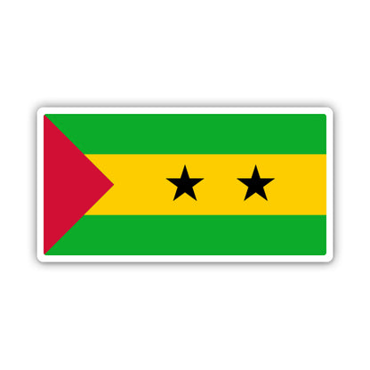 Sao Tome and Principe Flag Sticker