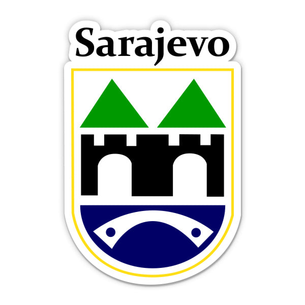 Sarajevo Bosnia and Herzegovina Sticker