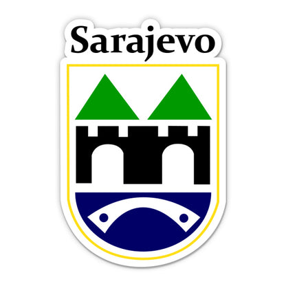 Sarajevo Bosnia and Herzegovina Sticker