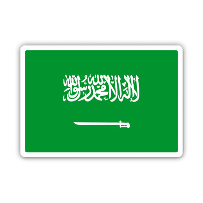 Saudi Arabia Flag Sticker