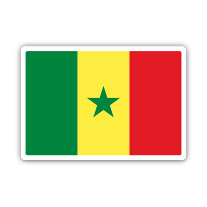 Senegal Flag Sticker