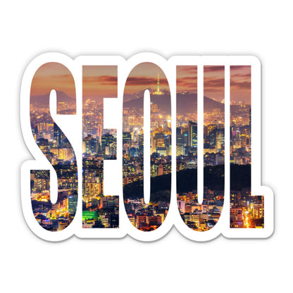 Seoul South Korea Sticker