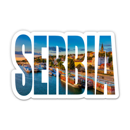 Serbia Sticker