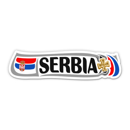 Serbia Sticker