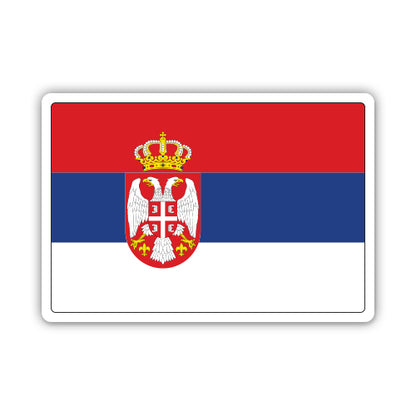 Serbia Flag Sticker