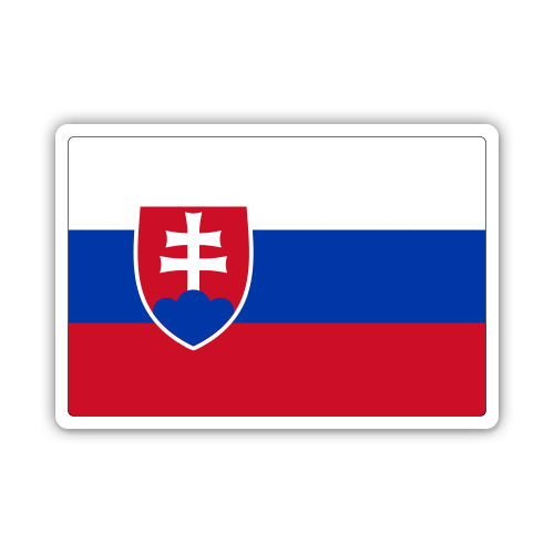 Slovakia Flag Sticker