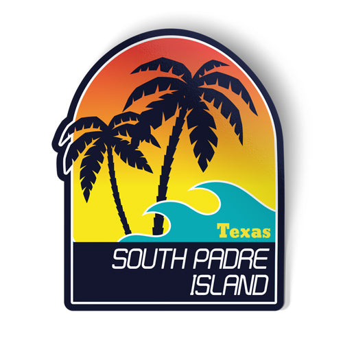 South Padre Island Texas Sticker