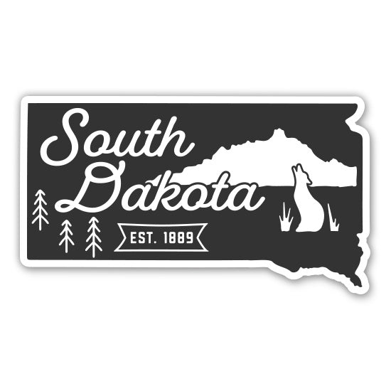 South Dakota Sticker