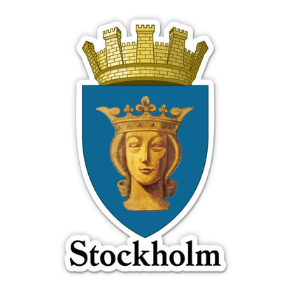 Stockholm Sweden Sticker