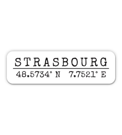Strasbourg France Sticker