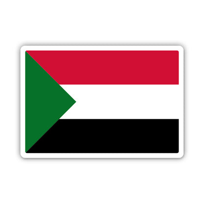 Sudan Flag Sticker