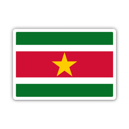 Suriname Flag Sticker