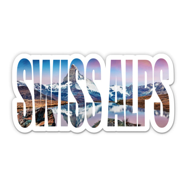 Swiss Alps Matterhorn Sticker