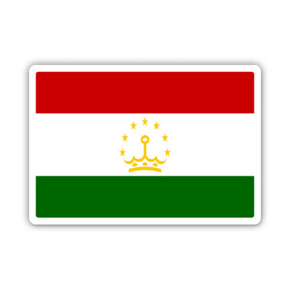 Tajikistan Flag Sticker