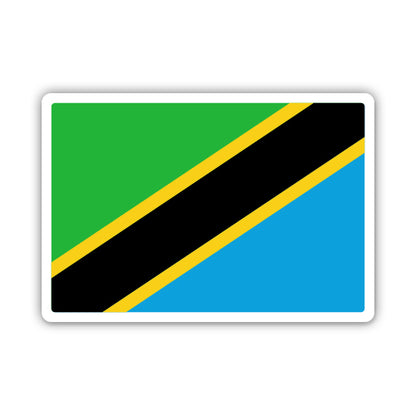 Tanzania Flag Sticker