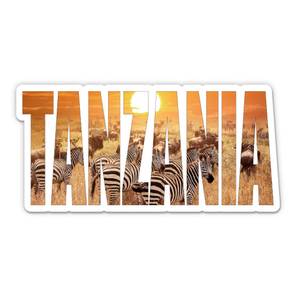 Tanzania Sticker
