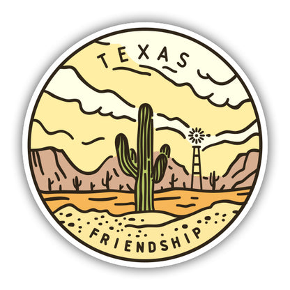 Texas Sticker