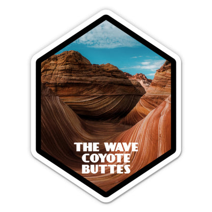 The Wave Coyote Buttes Sticker
