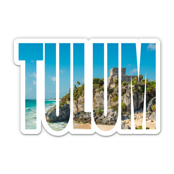 Tulum Mexico Sticker
