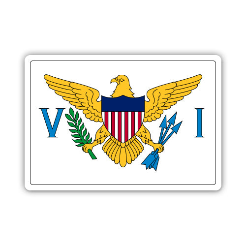 US Virgin Islands Flag Sticker