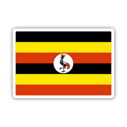 Uganda Flag Sticker